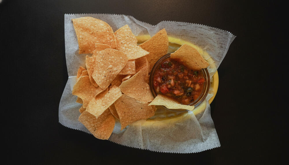 Salsa and chips